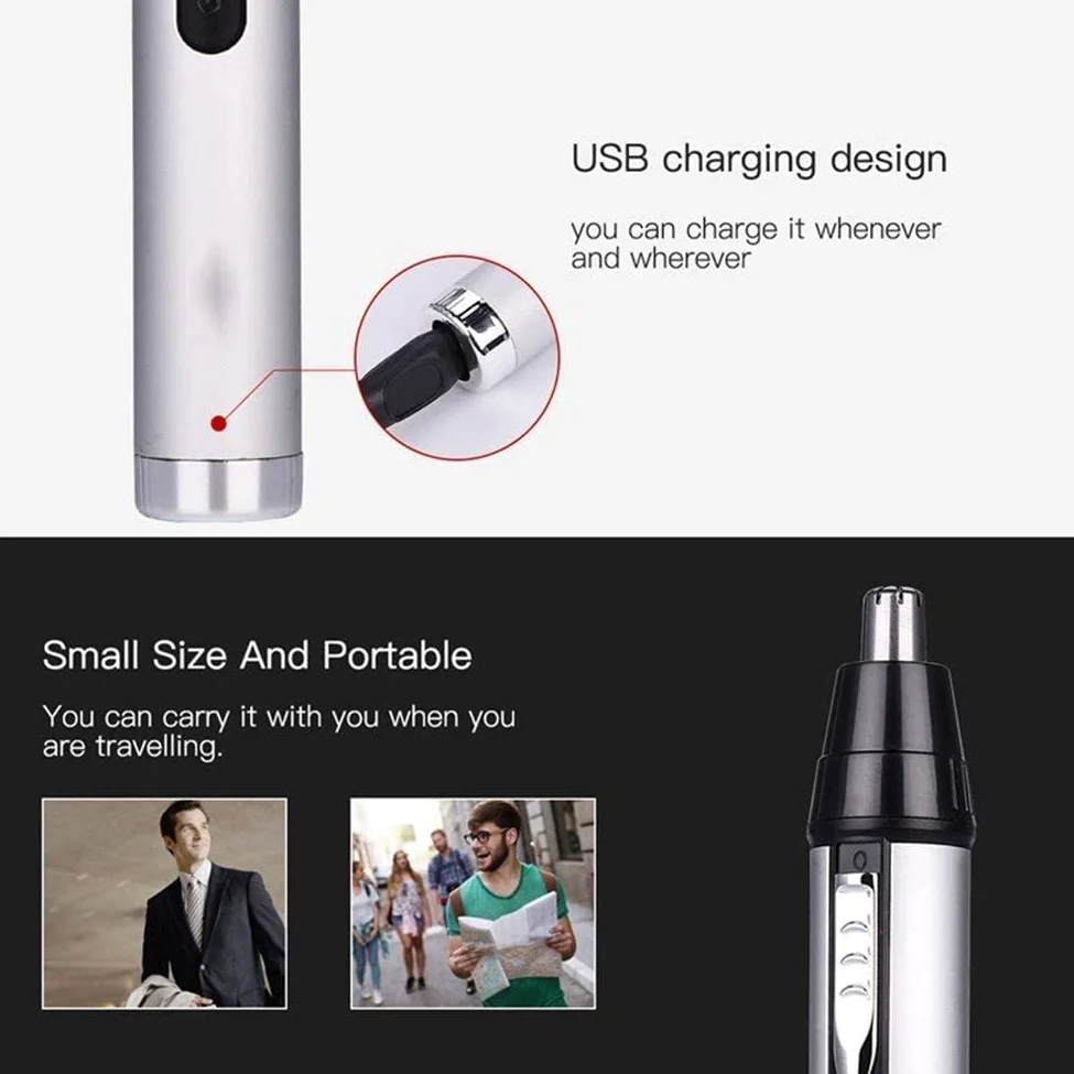 Recortador de Vello Nasal, For Hombres y Mujeres