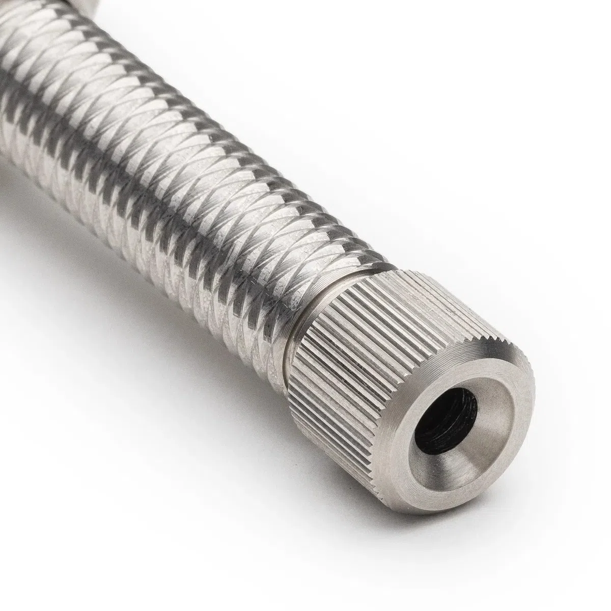 Rex Supply Co. Sentry Slant - Maquinilla de afeitar de seguridad inclinada de acero inoxidable de tres piezas de doble filo para un afeitado apurado y cómodo | Herramienta de afeitado húmedo duradera