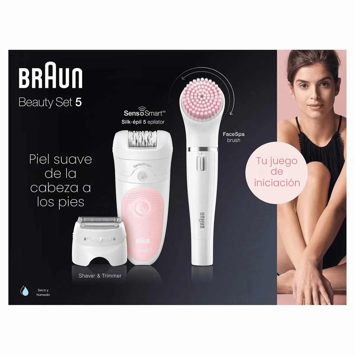 BRAUN 5875 DEPILADORA DEPILADORA 5875