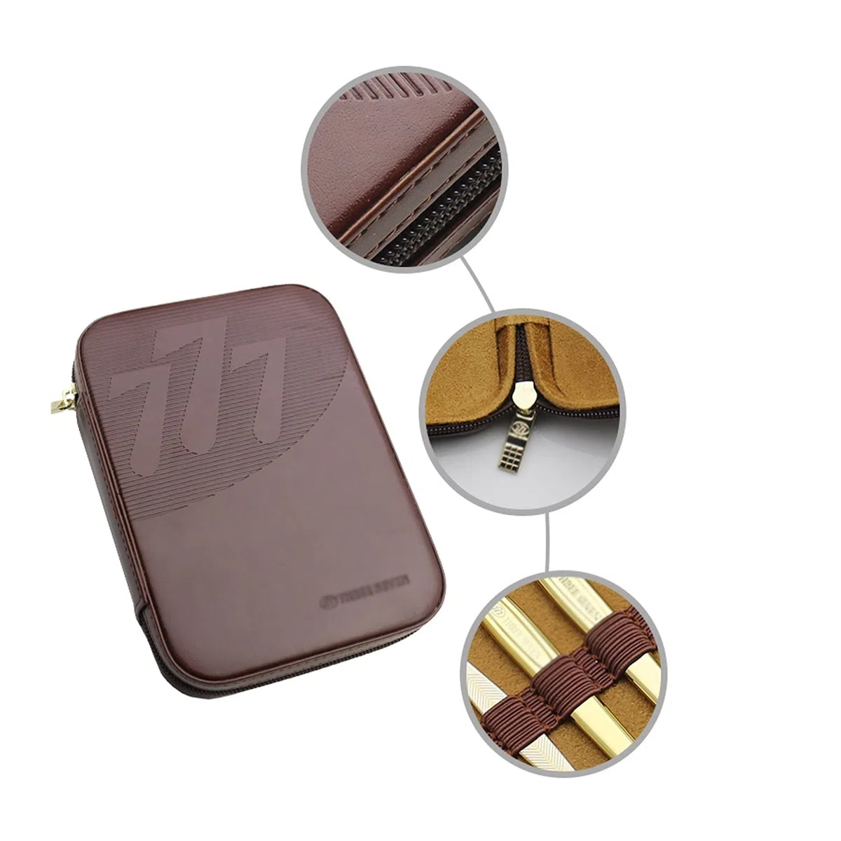 Set de Manicura Juego de manicura for hombre, cortaúñas profesional, kit de pedicura, 12 piezas, herramientas portátiles de acero inoxidable for el cuidado de las uñas con estuche de viaje de cuero ma
